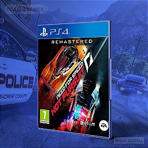 Need for Speed Hot Pursuit Remastered - PS4 Mídia Digital