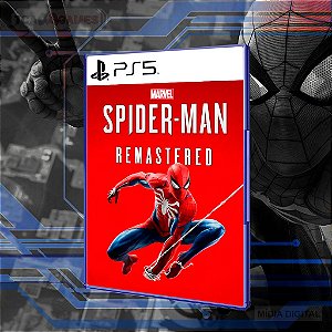 Spider Man: Remastered - PS5 Mídia Digital
