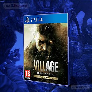 Resident Evil Village Gold Edition - PS4 Mídia Digital