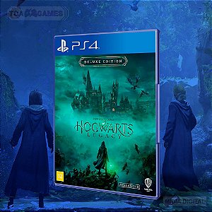 Hogwarts Legacy Edição Digital Deluxe - PS4 - Mídia Digital