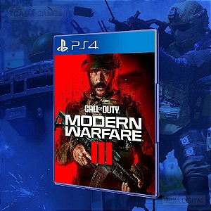 Call of Duty: Modern Warfare III - PS4 Mídia Digital