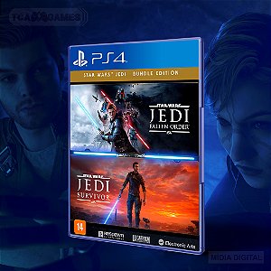 Star Wars Jedi Bundle - Fallen Order - Survivor - PS4 - Mídia Digital