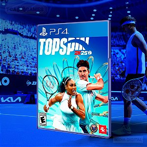 TopSpin 2K25 - PS4 Mídia Digital