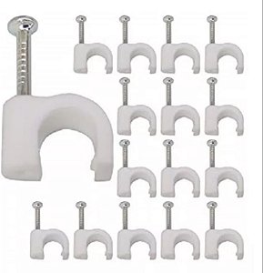 FIXADOR  de Cabos  T/ 5MM - Kit com 10 UNIDADE
