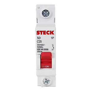 Disjuntor Monopolar Steck C20