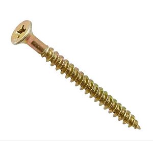 Parafuso Chipboard Cabeça Chata Philips 8mm -20Un.