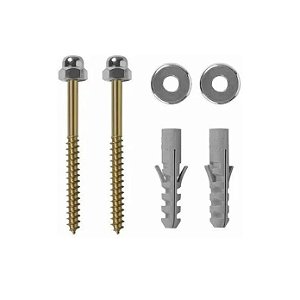 Parafuso 12mm Cabeça Panela - Com Bucha e Arruela
