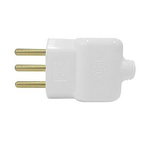 pino de tomada 20A 250v macho 3 pino