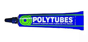 adesivo plastico para tubo de pvc rigido da polytubes 17g