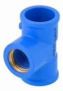 TEE AZUL 3/4 X ROSCA 1/2 soldável 25MM