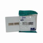 placa 4x4 2 postos horizontais da margirius sleek