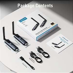 Lemorele 5G 200M Transmissor e Receptor HDMI Sem Fio