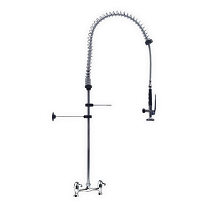 Esguicho de Pré-Lavagem de Bancada Com Misturador Água Quente & Fria (200 mm)