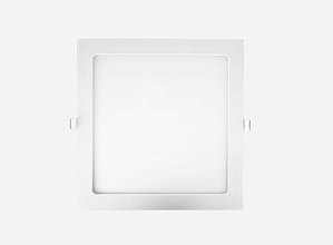 Painel de Embutir 24w Quadrado 28x28cm 3000k 1920lm Bivolt