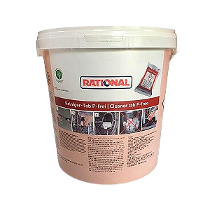 Pastilhas detergente Rational (vermelha) com 100 unidades