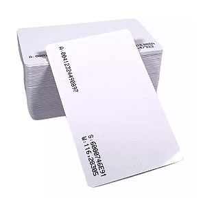 Cartão de Proxximidade RFID 125kHz - Em Branco