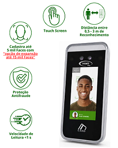 EVO 45 Facial de 05 mil Faces com Fonte