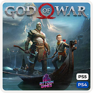 God Of War 2018 PS5 PS4 Mídia Digital