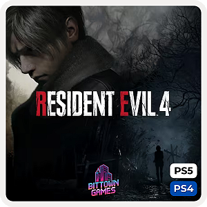 Resident Evil 4 Remake PS5 PS4 Mídia Digital