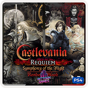 Castlevania Requiem: Symphony of the Night & Rondo of Blood PS4 Mídia Digital