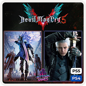 Devil May Cry 5 + Vergil PS5 PS4 Mídia Digital