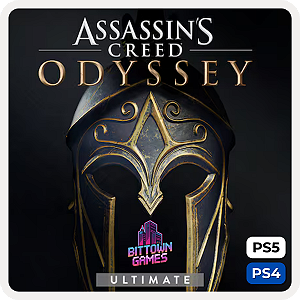 Assassins Creed Odyssey Ultimate PS4 PS5 Mídia Digital