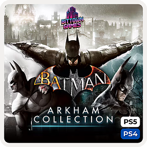 Batman: Arkham Collection PS4 PS5 Mídia Digital
