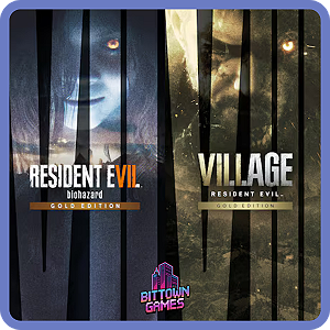 Resident Evil 7 Gold Edition + Village Gold Edition PS5 Mídia Digital