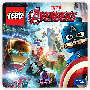 LEGO Marvel Avengers Vingadores PS4 Mídia Digital