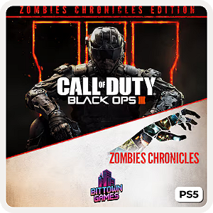 Call of Duty Black Ops 3 III + Zombies PS5 Mídia Digital