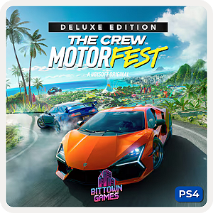 The Crew Motorfest Deluxe Edition PS4 Mídia Digital