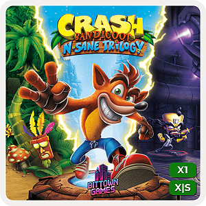 Crash Bandicoot N.Sane Trilogy Xbox One | Xbox Series Mídia Digital