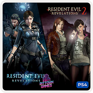 Resident Evil Revelations 1 + 2 PS4 Mídia Digital
