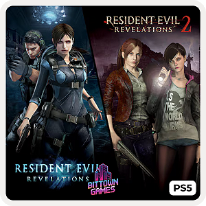 Resident Evil Revelations 1 + 2 PS5 Mídia Digital