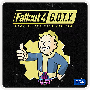Fallout 4: Game of the Year Edition PS4 Mídia Digital