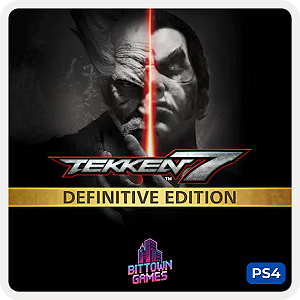 TEKKEN 7 Edição Definitiva PS4 Mídia Digital