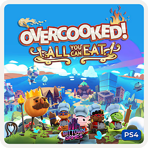 Overcooked! All You Can Eat PS4 Mídia Digital
