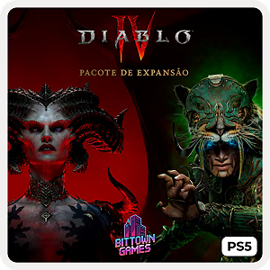 Diablo IV 4 + Vessel of Hatred PS5 Mídia Digital