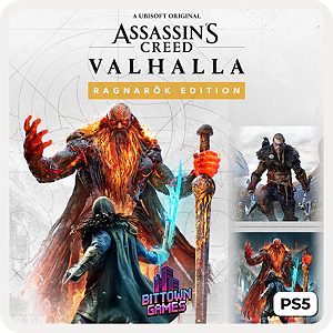 Assassin’s Creed Valhalla Edição Ragnarok PS5 Mídia Digital