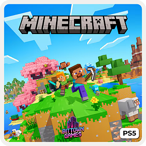 Minecraft PS5 Mídia Digital (Versão PS4)