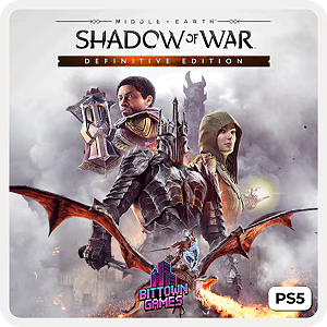 Terra-média: Sombras da Guerra Edição Definitiva PS5 Mídia Digital