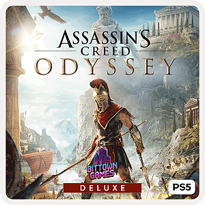 Assassin's Creed Odyssey Edição Deluxe PS5 Mídia Digital