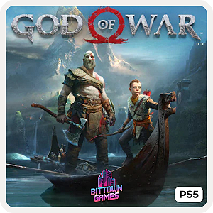 God Of War 2018 PS5 Mídia Digital