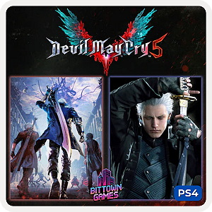Devil May Cry 5 + Vergil PS4 Mídia Digital