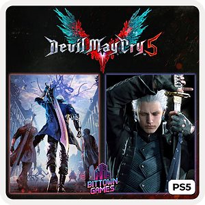 Devil May Cry 5 + Vergil PS5 Mídia Digital