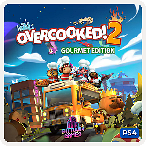 Overcooked! 2 Gourmet Edition PS4 Mídia Digital