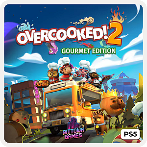 Overcooked! 2 Gourmet Edition PS5 Mídia Digital