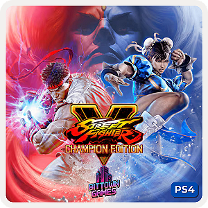 Street Fighter V 5 Champion Edition PS4 Mídia Digital