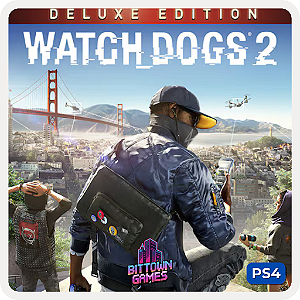 Watch Dogs 2 Deluxe Edition PS4 Mídia Digital