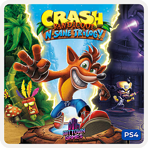 Crash Bandicoot™ N. Sane Trilogy PS4 Mídia Digital